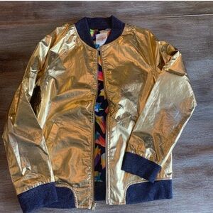 Cat & Jack Gold Bomber Jacket